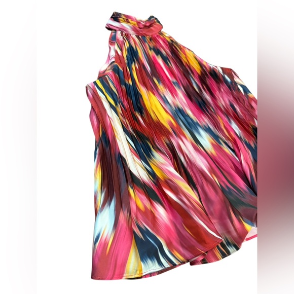 Simkhai Yasenia Flared Sleeveless Blouse Size Medium - Picture 2 of 11